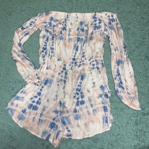 NWT off the shoulder romper